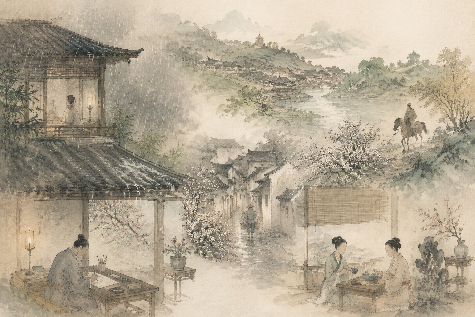 临安春雨初霁